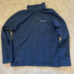 Columbia Navy Full-Zip Jacket